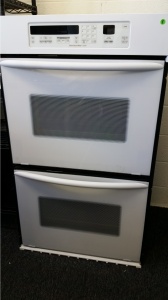 KITCHENAID WHITE 30" ELECTRIC DOUBLE OVEN   *OUT OF STOCK*