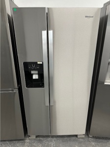 NEW Whirlpool 21.4-cu ft Side-by-Side Refrigerator with Ice Maker, Water and Ice Dispenser  