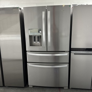 NEW Whirlpool 24.5-cu ft French Door Refrigerator with Dual Ice Maker Stainless Steel
