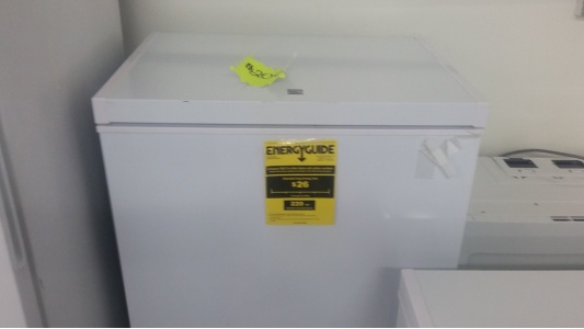 KENMORE WHITE 5.1 CUBIC FOOT CHEST FREEZER *Out of Stock* 