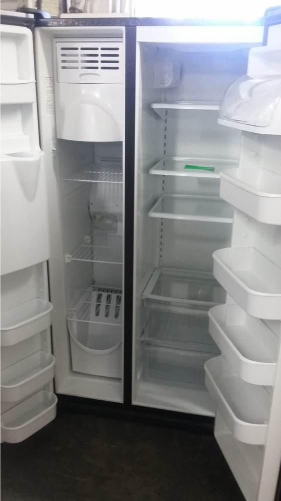 MAYTAG PERFORMA SATINA SIDE BY SIDE 36" REFRIGERATOR *OUT OF STOCK
