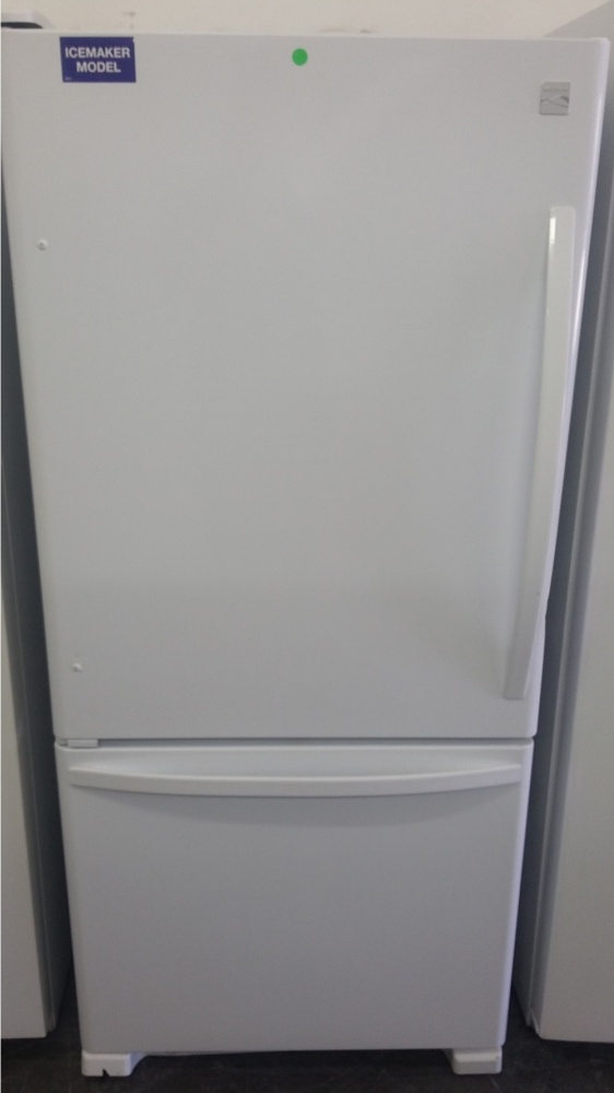 KENMORE 30 WHITE BOTTOM FREEZER REFRIGERATOR *OUT OF STOCK* - Kimo's  Appliances Van Nuys