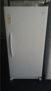 FRIGIDAIRE WHITE UPRIGHT 32'' COMMERCIAL FREEZER - Kimo's