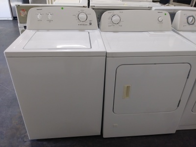 ADMIRAL WHITE TOP LOAD WASHER W/ GAS DRYER SET    *OUT OF STOCK*
