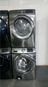 SAMSUNG STAINLESS FRONT LOAD WASHER AND GAS DRYER SET ***OUT OF STOCK***