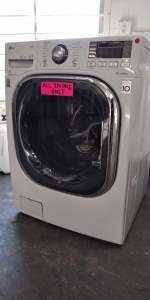 LG WHITE ALL IN ONE VENTLESS 110V ELECTRIC WASHER AND DRYER ***OUT OF STOCK***