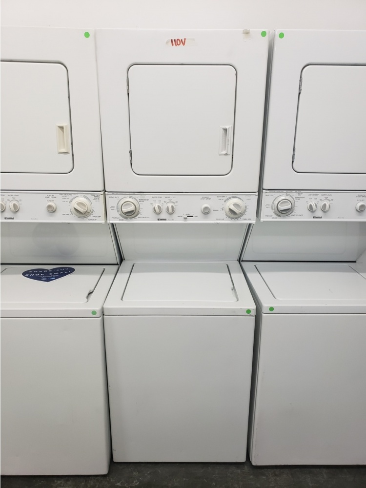 kenmore 110v 24 stackable washer and dryer