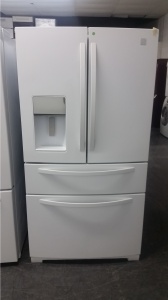 KENMORE GLOSSY WHITE FRENCH 4 DOOR 36