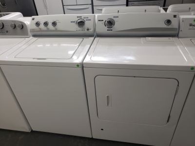 KENMORE TOP LOADING WASHER AND GAS DRYER SET ***OUT OF STOCK****