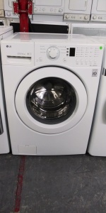 LG WHITE FRONT LOAD WASHER ****OUT OF STOCK***