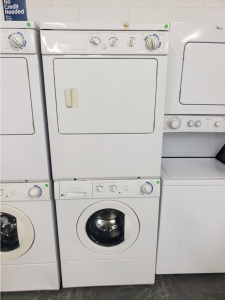 FRIGIDAIRE 3.1 CU FT STACKED WASHER AND GAS DRYER SET ***OUT OF STOCK***