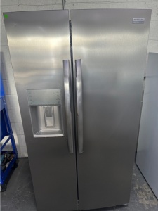 NEW-Frigidaire Gallery 25.6-cu ft Side-by-Side Refrigerator (Fingerprint Resistant Stainless Steel) 