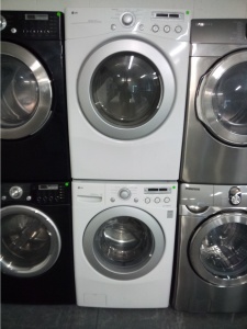LG WHITE FRONT LOAD WASHER/DRYER SET ***OUT OF STOCK***