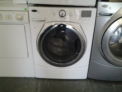 WHIRLPOOL WHITE FRONT LOAD WASHER  ***OUT OF STOCK***