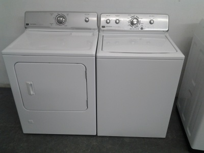 MAYTAG HE TOP LOAD WASHER/GAS DRYER  ***OUT OF STOCK**
