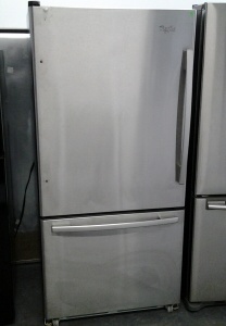 WHIRLPOOL 33" STAINLESS STEEL FRIDGE ***OUT OF STOCK***