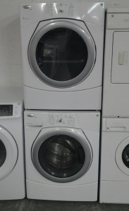 WHIRLPOOL DUET WHITE FL WASHER/GAS DRYER SET  ***OUT OF STOCK***
