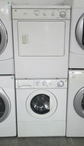 FRIGIDAIRE 3.1 CU. FT. STACKED WASHER/GAS DRYER SET ***OUT OF STOCK***