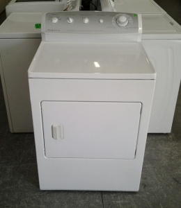 FRIGIDAIRE WHITE 27" GAS DRYER  ***OUT OF STOCK***