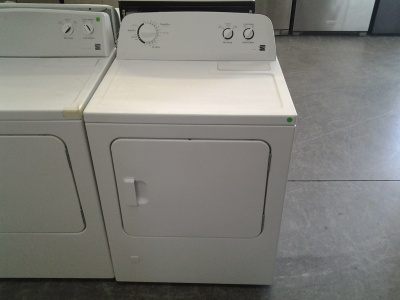 KENMORE WHITE 29" GAS DRYER  ***OUT OF STOCK***