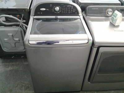 WHIRLPOOL GREY HE 27" TOP LOAD WASHER ***OUT OF STOCK***