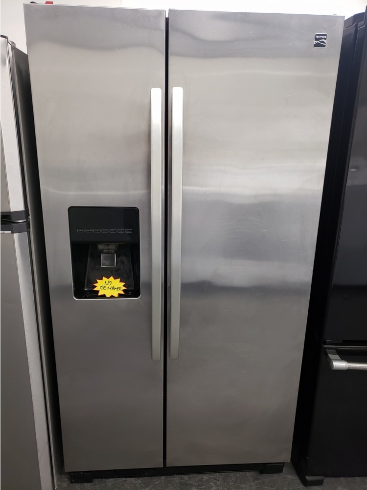 Stainless Steel Refrigerator No Ice Maker