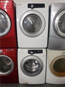 SAMSUNG WHITE FRONT LAOD WASHER AND GAS DRYER SET ***OUT OF STOCK***