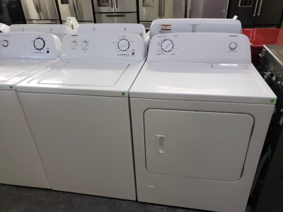ADMIRAL TOP LOAD WAHSER AND GAS DRYER SET  