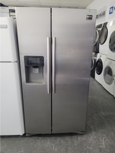SAMSUNG STAINLESS STEEL SIDE BYSIDE 36