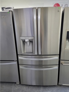 KENMORE STAINLESS FRENCH 4 DOOR 36
