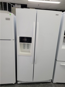 KENMORE ELITE GLOSSY WHITE SIDE BY SIDE 36