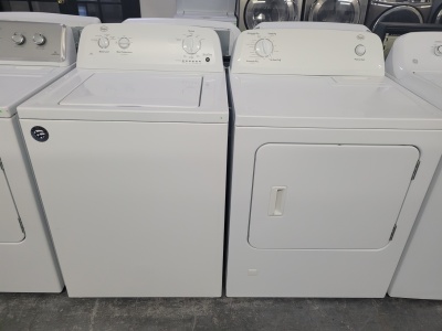 ROPER TOP LOAD WASHER AND GAS DRYER SET 