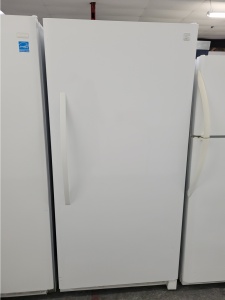 KENMORE WHITE UP RIGHT FREEZER 34