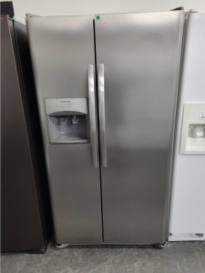 FRIGIDAIRE STAINLES STEEL SIDE BY SIDE 36