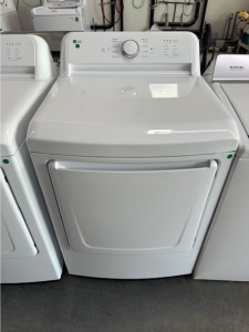 NEW LG 7.3-cu ft Side Swing DoorGas Dryer (White) ENERGY STAR