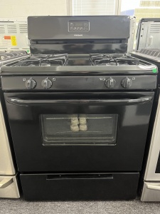 Frigidaire Black 30" Gas stove***OUT OF STOCK***