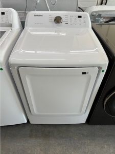NEW Listing #2833 New Lg 7.3-Cu Ft Side Swing Doorgas Dryer (White) Energy Star
