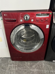 LG RED FRONT LOAD WASHER 