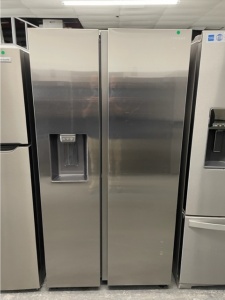 NEW Samsung 27.4-cu ft Side-by-Side Refrigerator with Ice Maker STAINLESS STEEL