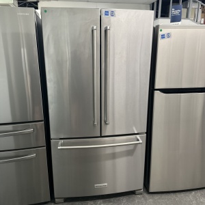  NEW KitchenAid 20-cu ft Counter-depth French Door Refrigerator with Ice Make
