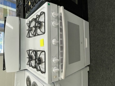 NEW HOTPOINT WHITE ELECTRIC 4 BURNER 30
