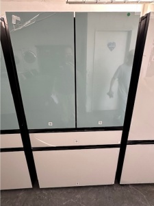 NEW  Samsung Bespoke 28.8-cu ft 4-Door Smart French Door Refrigerator with Dual Ice Maker 