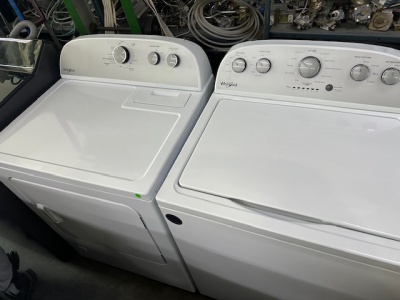NEW Maytag Smart Capable High-Efficiency Top-Load Washer & Gas Dryer Set w/ Steam