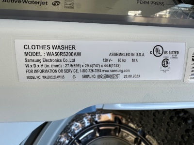 Kim's Appliances Individual Washers or Dryers