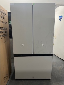 NEW-Samsung Bespoke 30.1-cu ft Smart French Door Refrigerator with Dual Ice Maker 