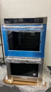 NEW KitchenAid Stainless Steel Double Electric Wall Oven 30"