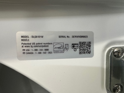 Kim's Appliances Individual Washers or Dryers