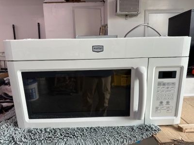 PRE- OWNED  MAYTAG OVER THE COUNTER MICROHOOD