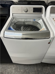 NEW-LG TurboWash3D 5.5-cu ft High Efficiency Impeller Smart Top-Load Washer (White) ENERGY STAR 