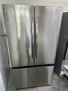 NEW-Samsung Standard-Depth Mega Capacity 31.5-Cu. Feet 3 -Door Smart Compatible French Door 